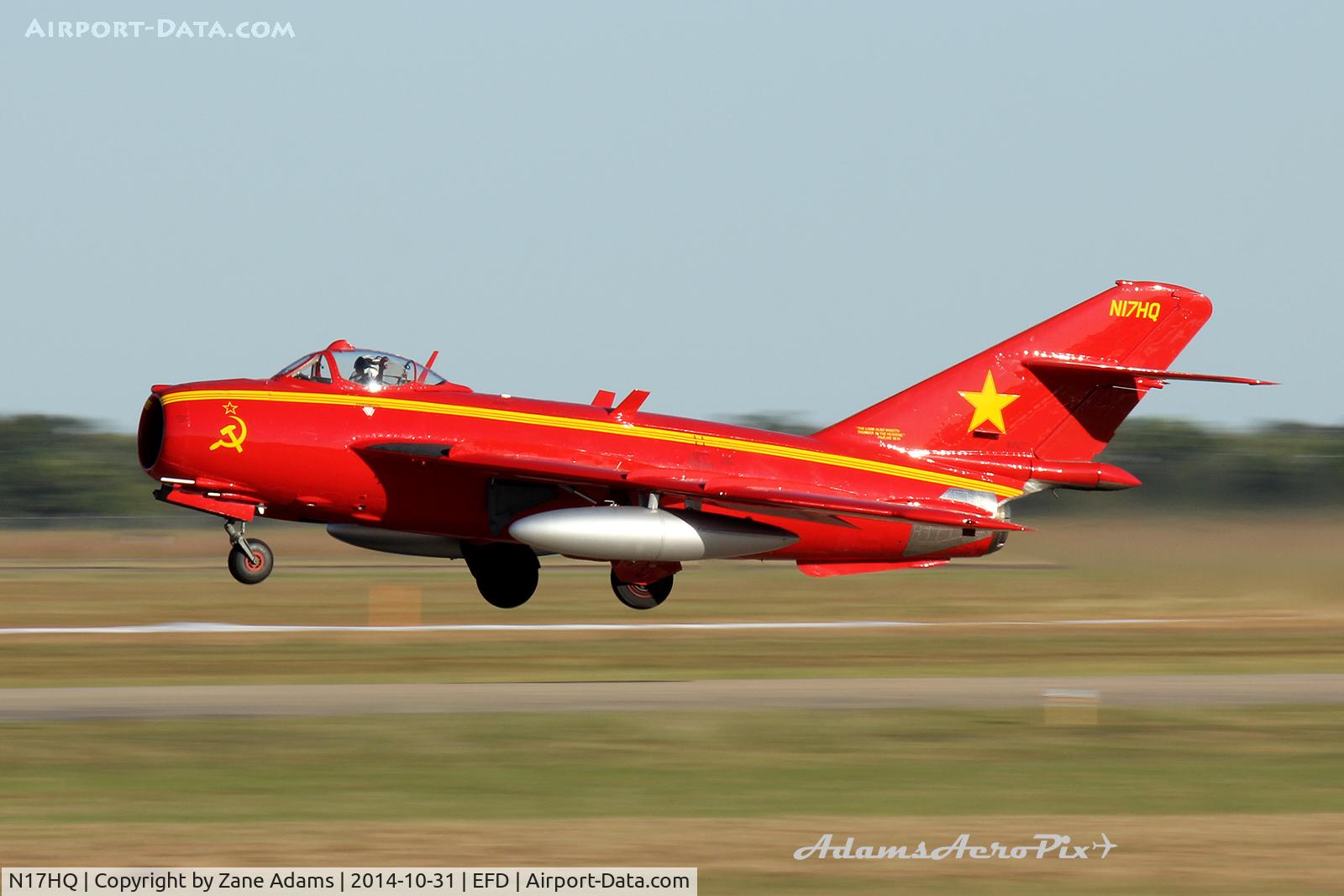 N17HQ, 1963 PZL-Mielec Lim-6bis (MiG-17) C/N 1J0528, At the 2014 Wings Over Houston Airshow