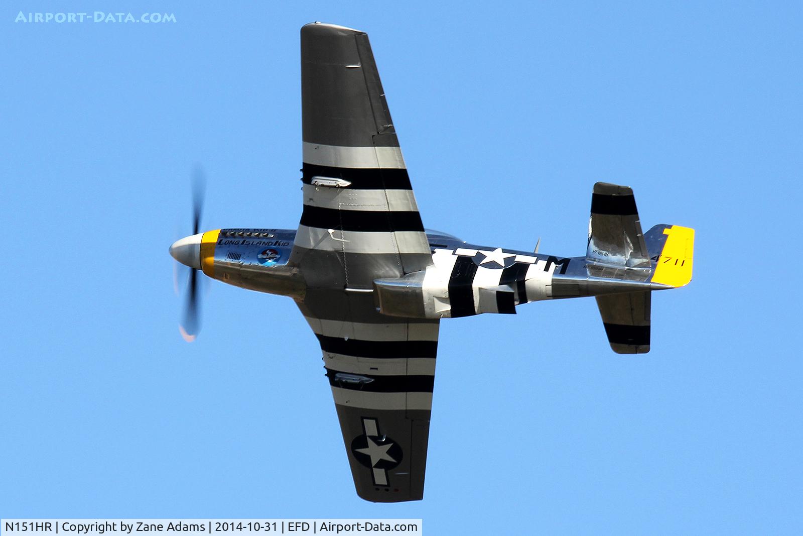 N151HR, 1945 North American P-51D Mustang C/N 12241064, At the 2014 Wings Over Houston Airshow