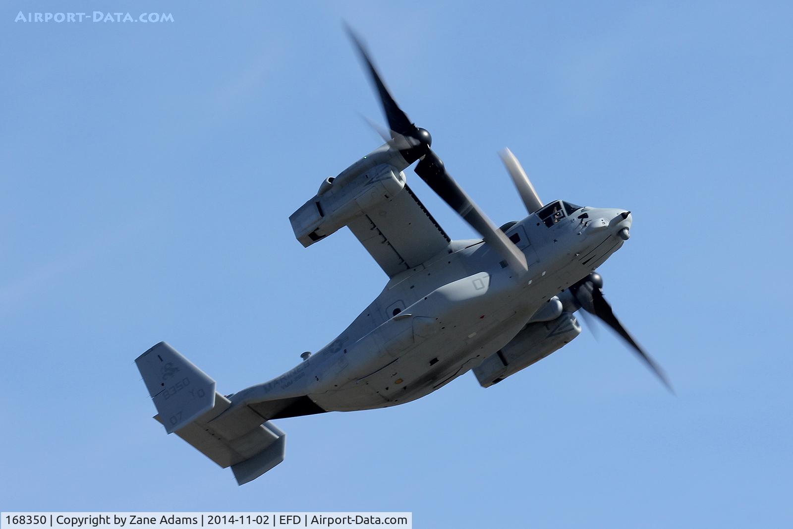 168350, 2014 Bell-Boeing MV-22B Osprey C/N D0253, At the 2014 Wings Over Houston Airshow