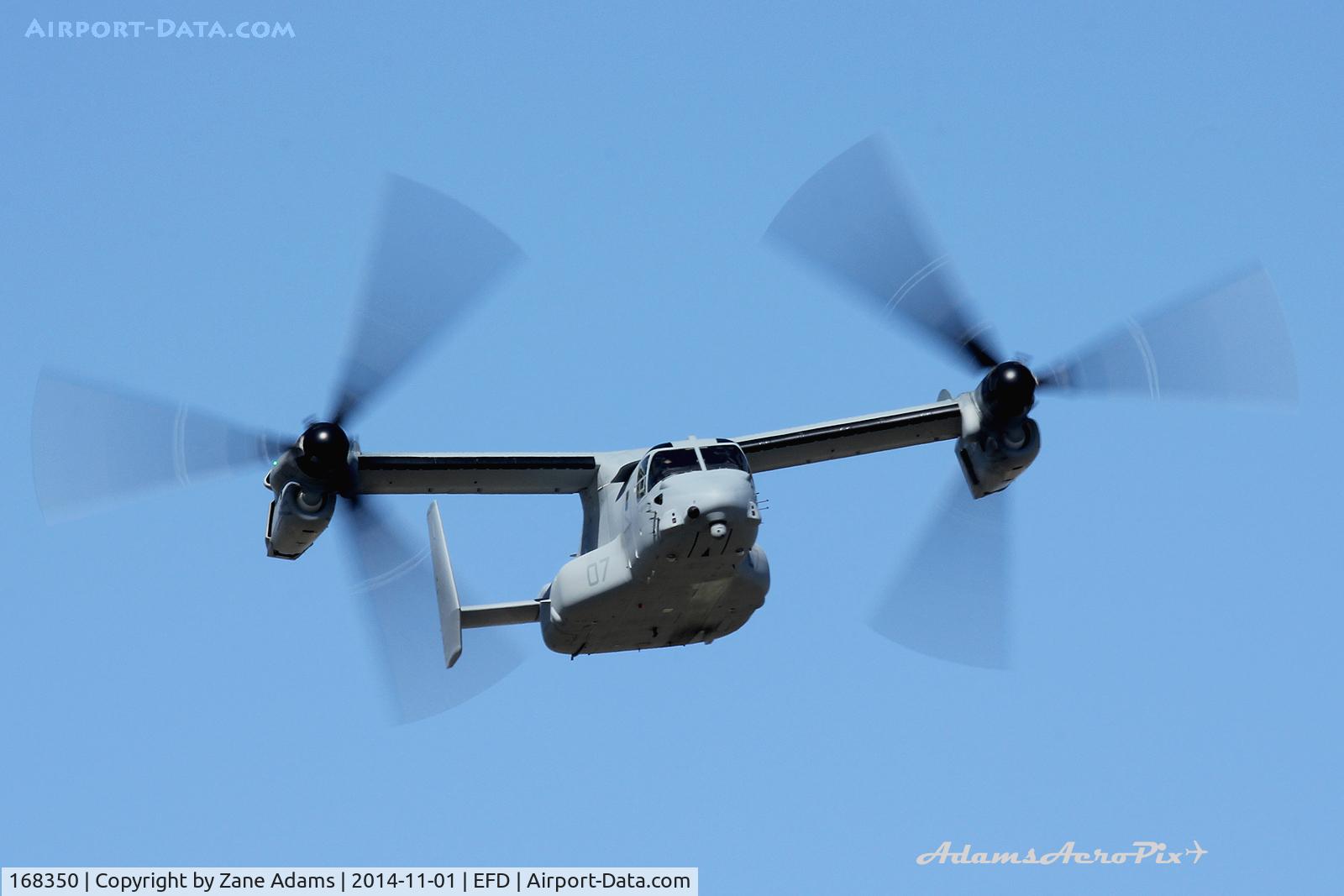 168350, 2014 Bell-Boeing MV-22B Osprey C/N D0253, At the 2014 Wings Over Houston Airshow