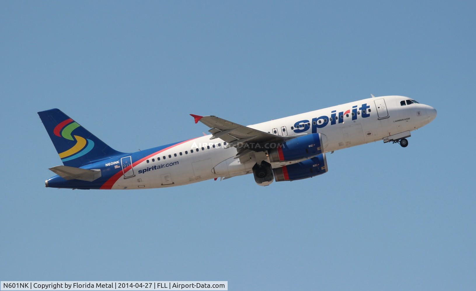 N601NK, 2010 Airbus A320-232 C/N 4206, Spirit