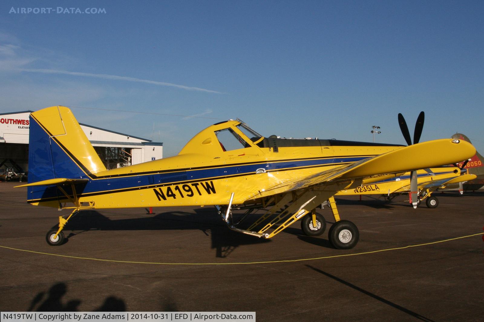 N419TW, 2014 Air Tractor AT-602 C/N 602-1251, At the 2014 Wings Over Houston Airshow