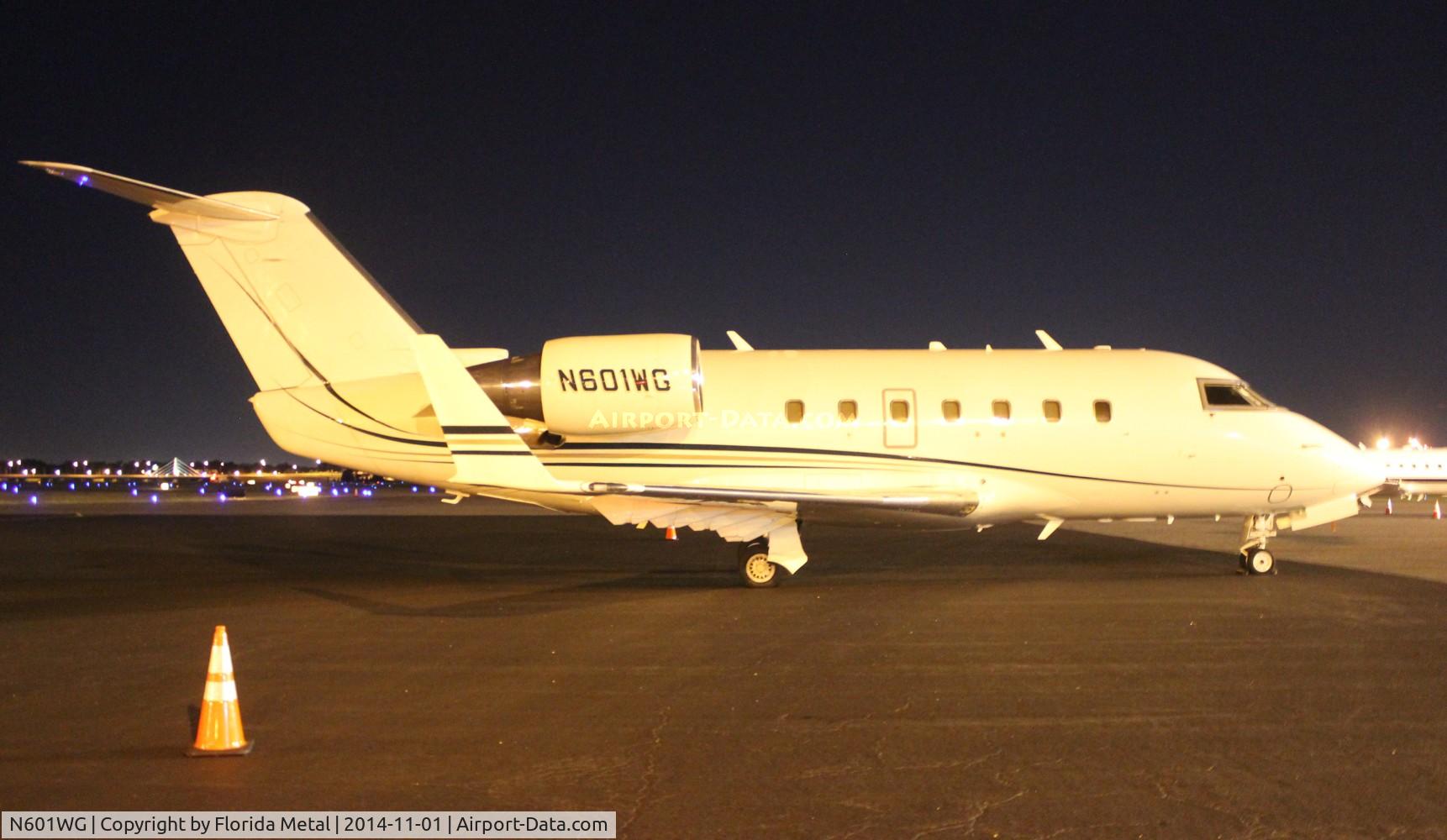 N601WG, 1987 Canadair Challenger 601-3A (CL-600-2B16) C/N 5010, Challenger 601