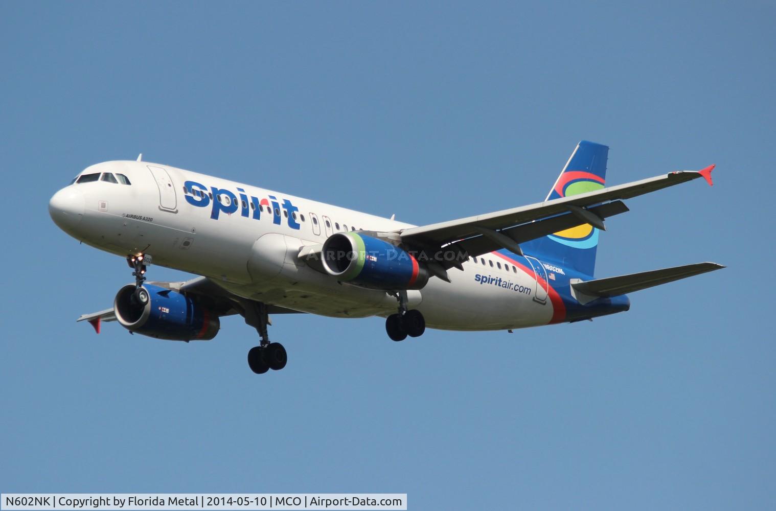 N602NK, 2010 Airbus A320-232 C/N 4264, Spirit