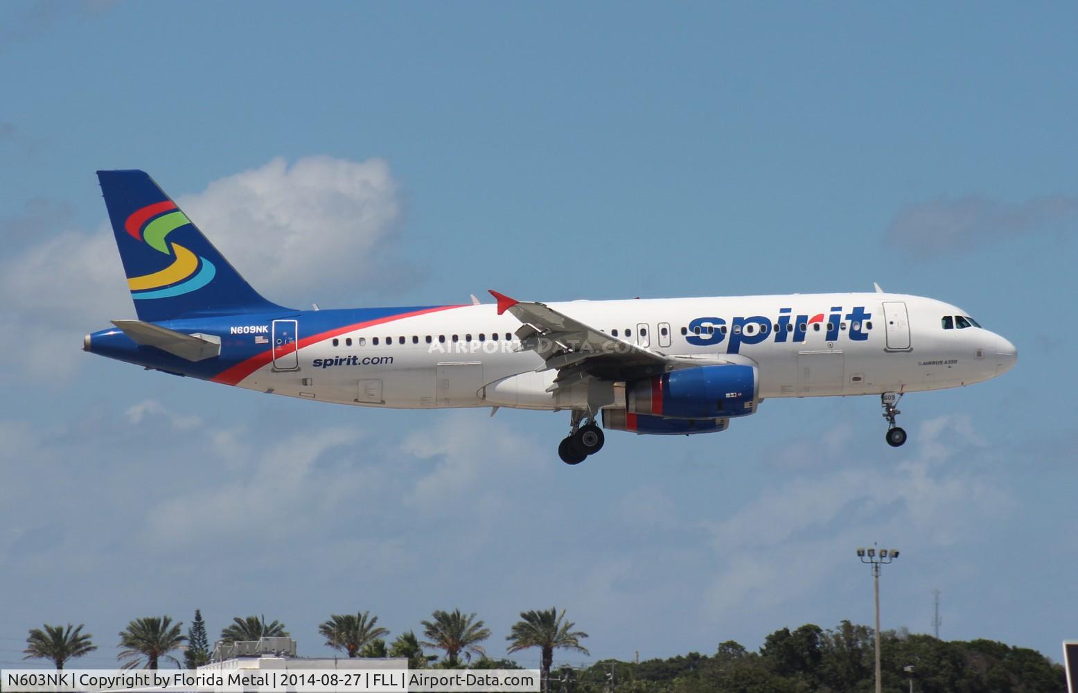 N603NK, 2010 Airbus A320-232 C/N 4321, Spirit