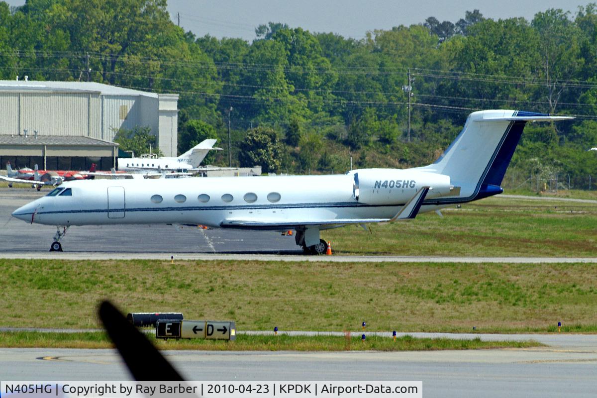 N405HG, 2001 Gulfstream Aerospace G-V C/N 661, Gulfstream G5 [661] Atlanta-Dekalb Peachtree~N 23/04/2010