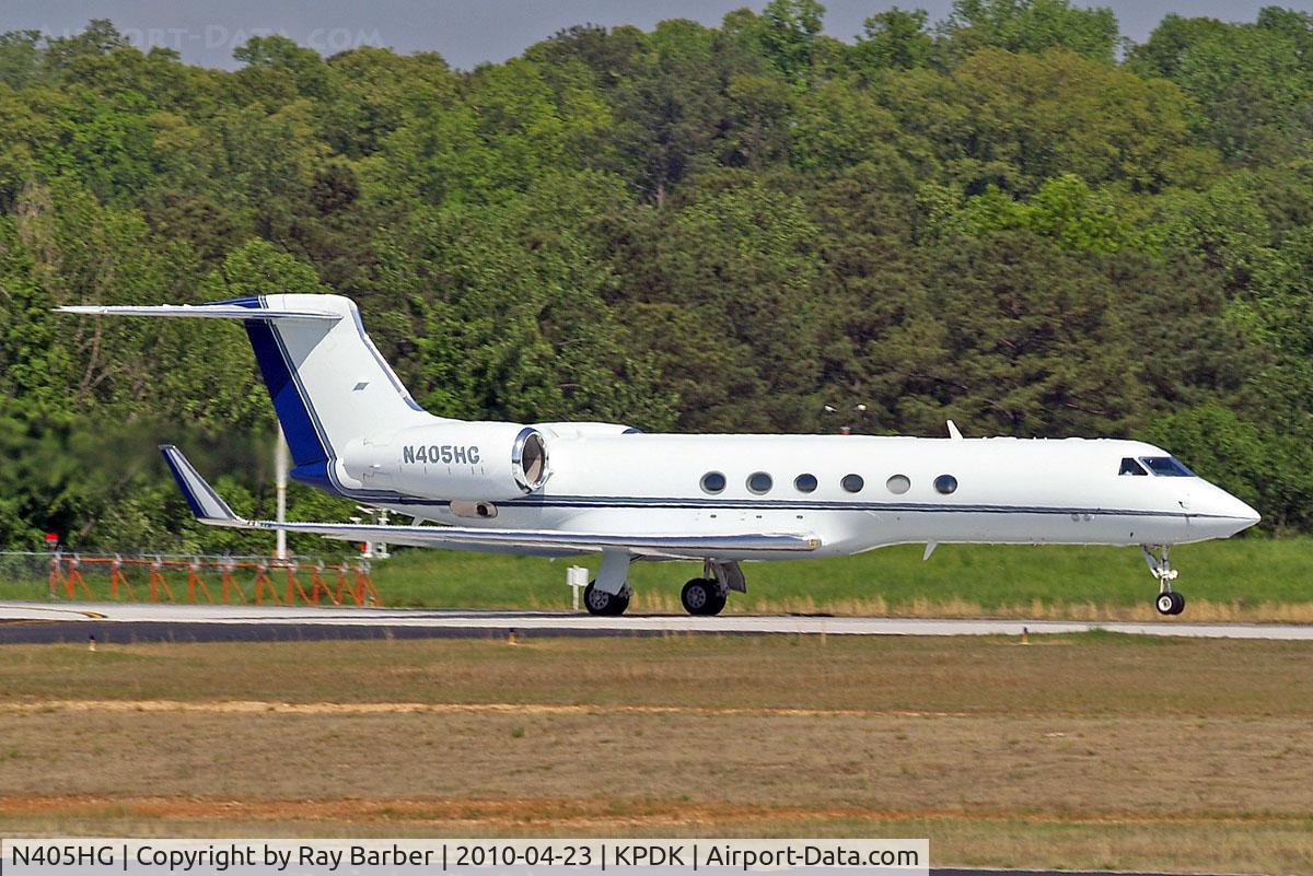 N405HG, 2001 Gulfstream Aerospace G-V C/N 661, Gulfstream G5 [661] Atlanta-Dekalb Peachtree~N 23/04/2010