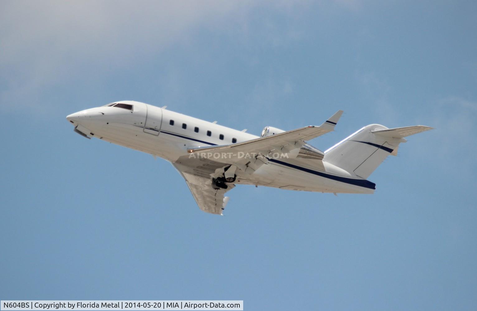 N604BS, 2003 Bombardier Challenger 604 (CL-600-2B16) C/N 5560, Challenger 604