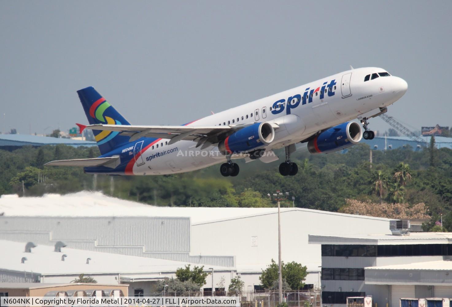 N604NK, 2010 Airbus A320-232 C/N 4431, Spirit