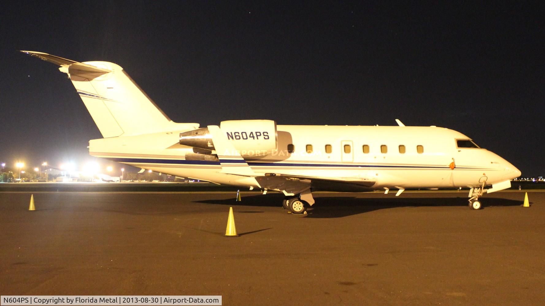 N604PS, 2000 Bombardier Challenger 604 (CL-600-2B16) C/N 5447, Challenger 604