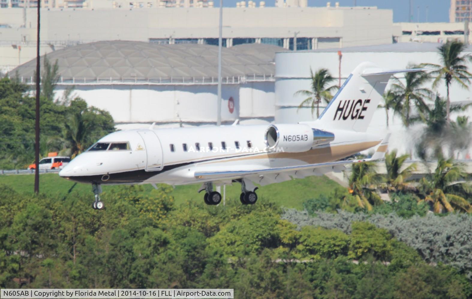 N605AB, 2009 Bombardier Challenger 605 (CL-600-2B16) C/N 5792, Challenger