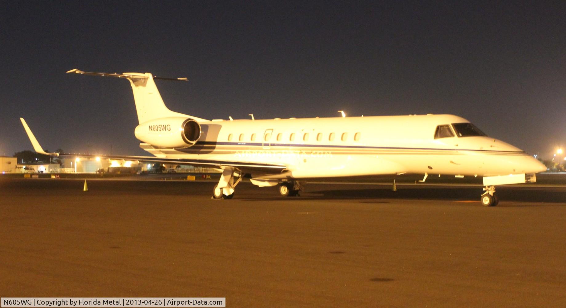 N605WG, 2007 Embraer EMB-135BJ Legacy C/N 14500980, Legacy