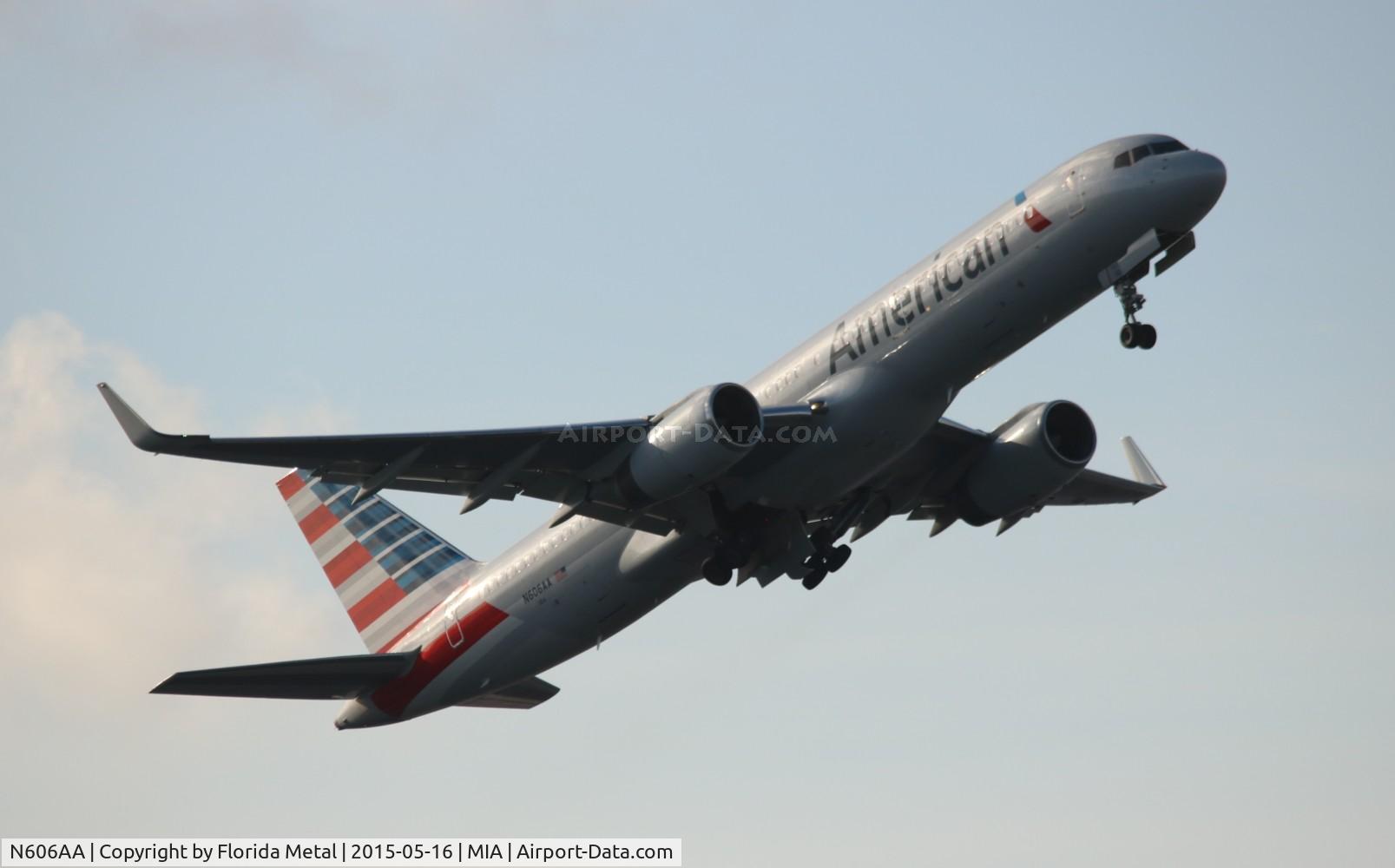 N606AA, 1996 Boeing 757-223 C/N 27057, American