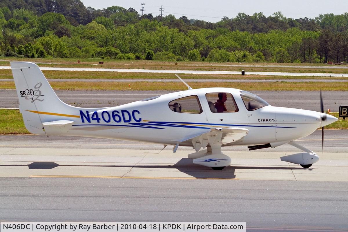 N406DC, 2004 Cirrus SR20 G2 C/N 1475, Cirrus Design SR-20G2 [1475] Atlanta-Dekalb Peachtree~N 18/04/2010