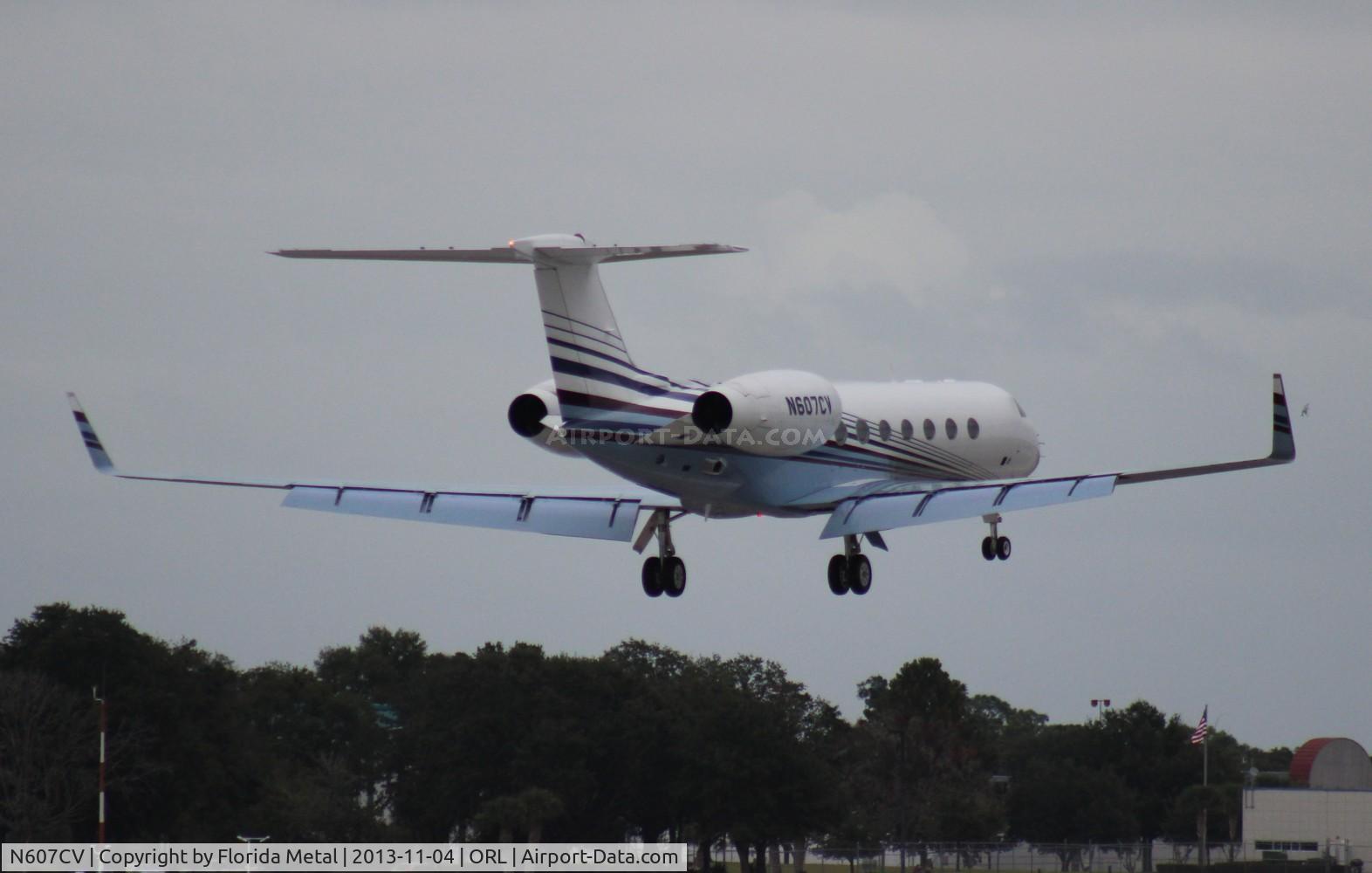 N607CV, 2004 Gulfstream Aerospace GV-SP (G550) C/N 5035, Gulfstream 550