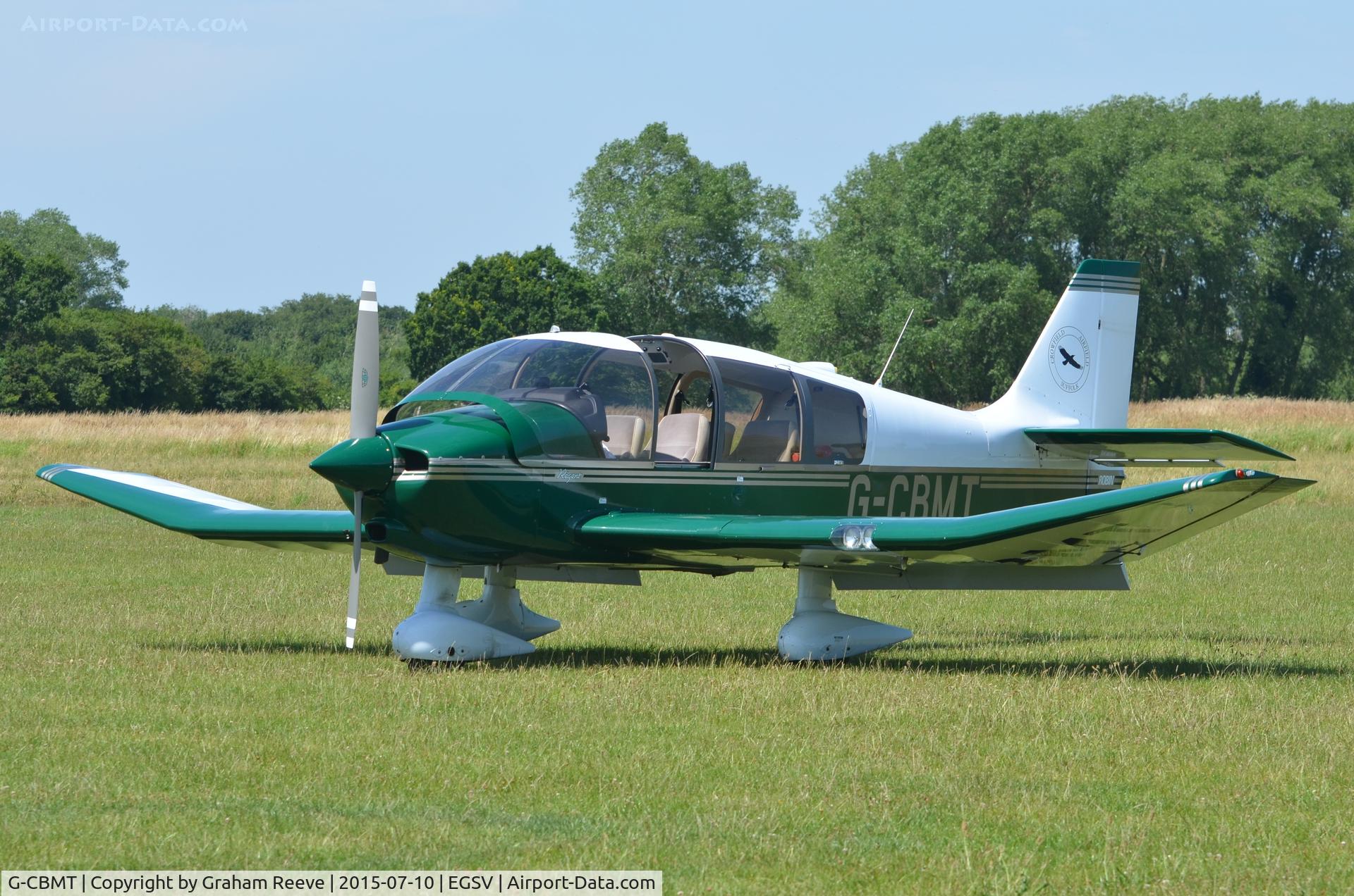 G-CBMT, 2002 Robin DR-400-180 Regent Regent C/N 2538, Parked at Old Buckenham.