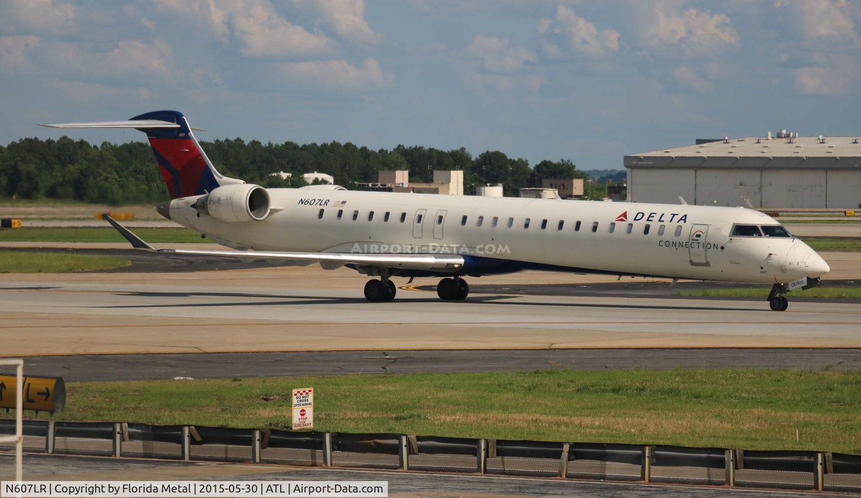 N607LR, 2008 Bombardier CRJ-900ER (CL-600-2D24) C/N 15178, Delta Connection