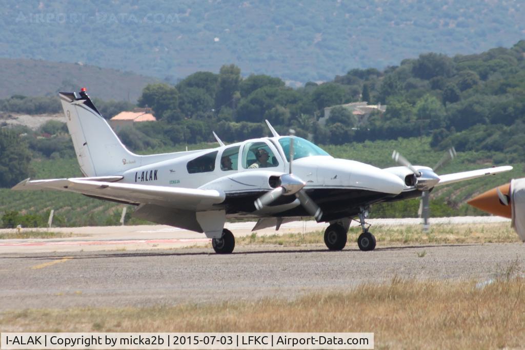 I-ALAK, 1969 Beechcraft BE95 C/N TC-1218, Taxiing