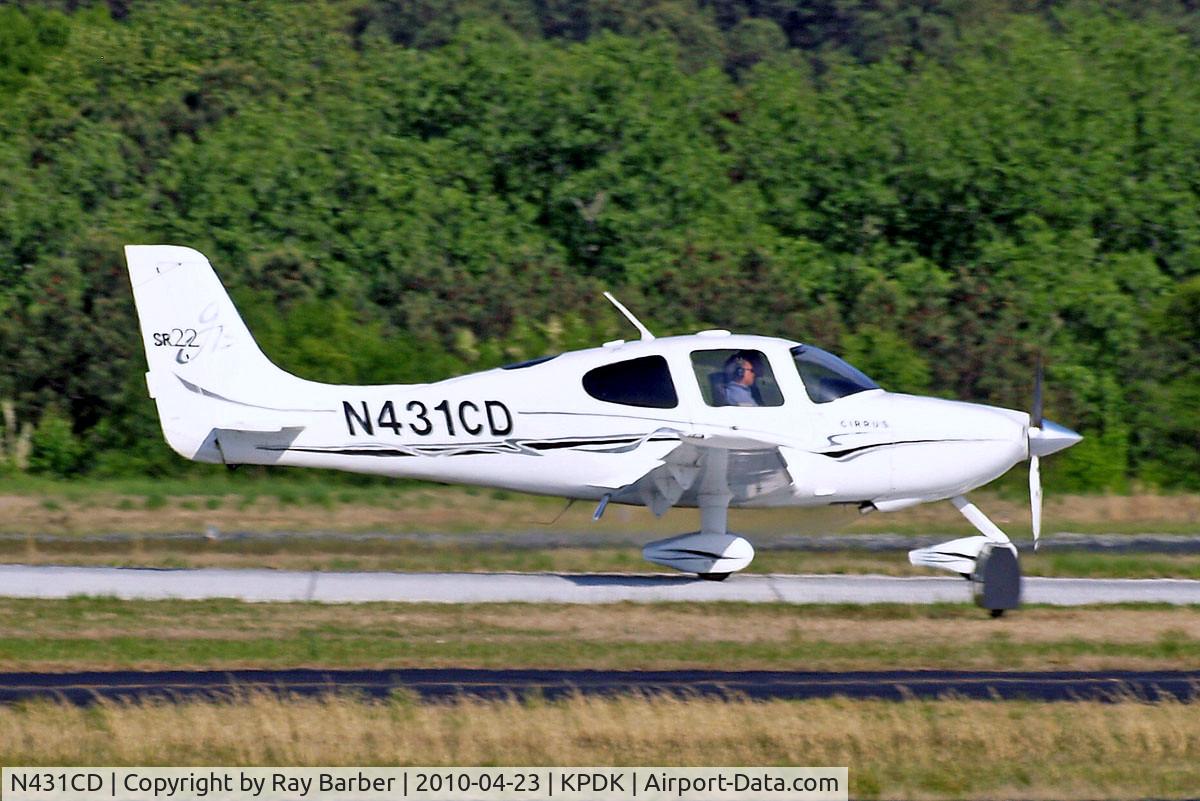 N431CD, 2005 Cirrus SR22 GTS C/N 1501, Cirrus Design SR-22GTS [1501] Atlanta-Dekalb Peachtree~N 23/04/2010