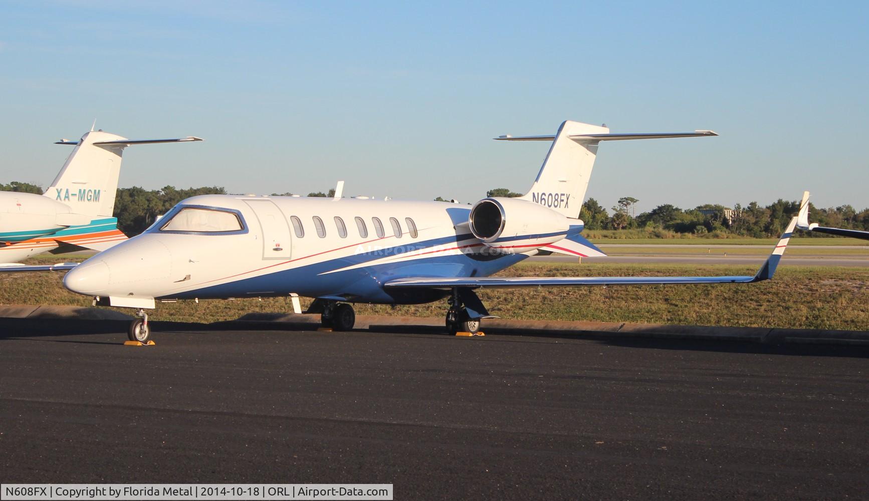 N608FX, 2005 Learjet Inc 45 C/N 2041, Flex Jet Lear 40