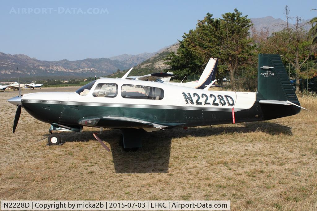 N2228D, 2000 Mooney M20R Ovation C/N 29-0246, Parked