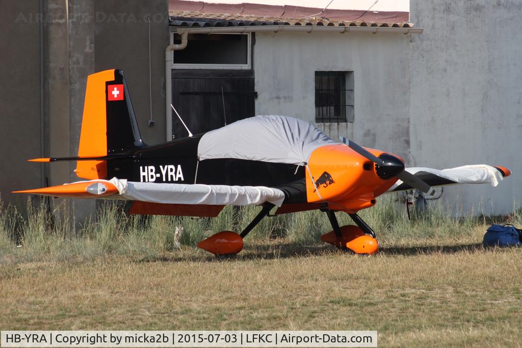 HB-YRA, 2011 Vans RV-7A C/N 73067, Parked