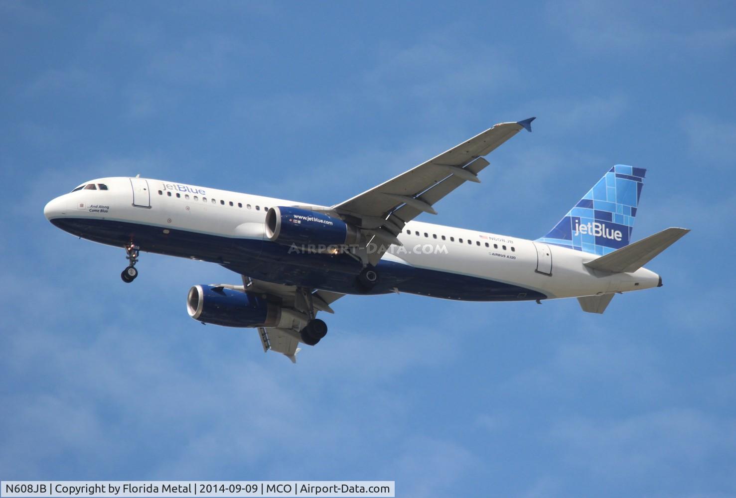 N608JB, 2005 Airbus A320-232 C/N 2415, Jet Blue