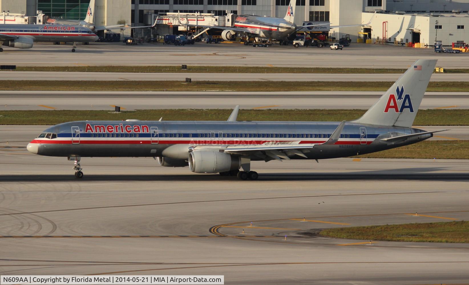 N609AA, 1996 Boeing 757-223 C/N 27447, American