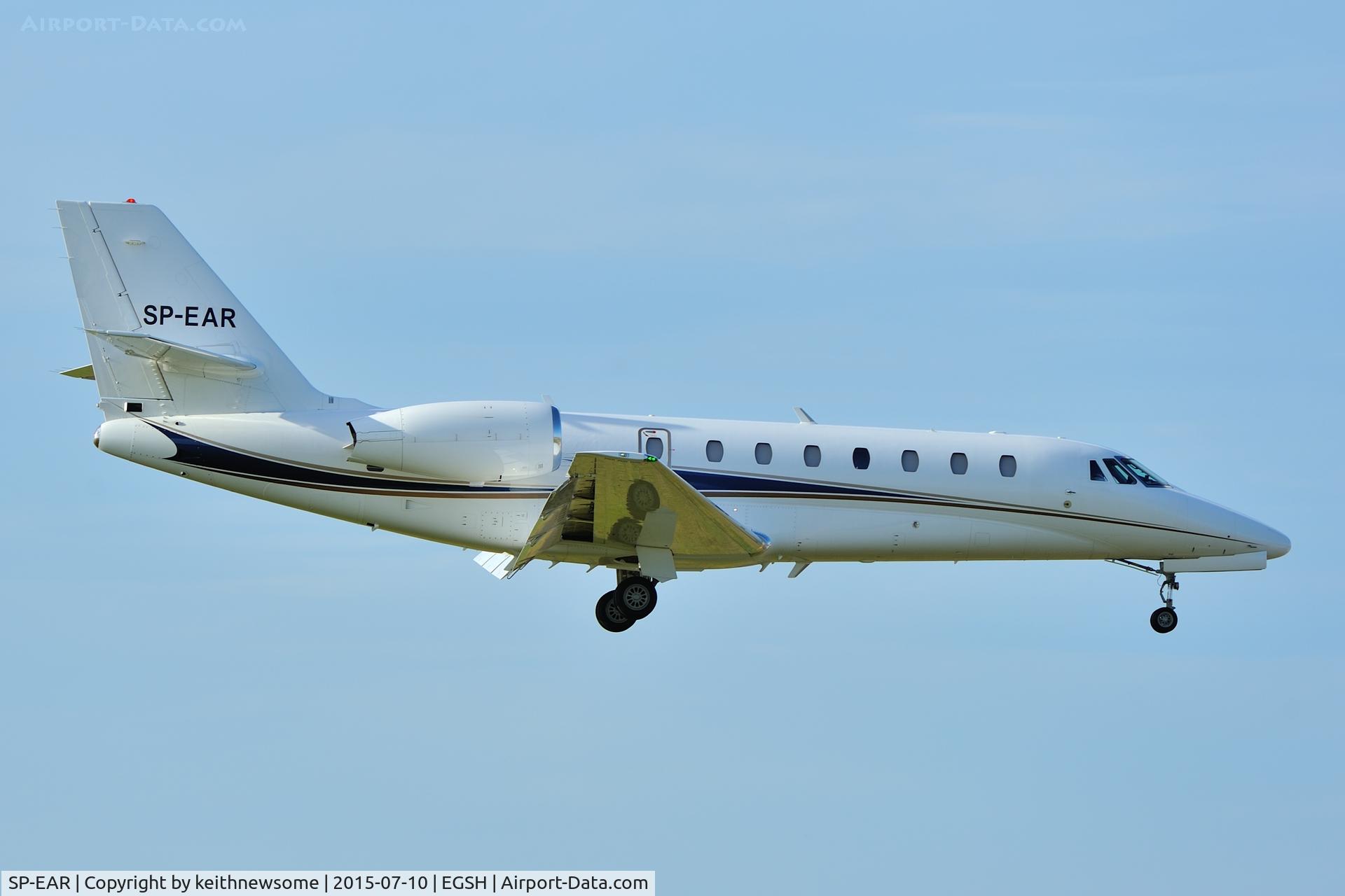 SP-EAR, 2008 Cessna 680 Citation Sovereign C/N 680-0213, Nice Visitor.