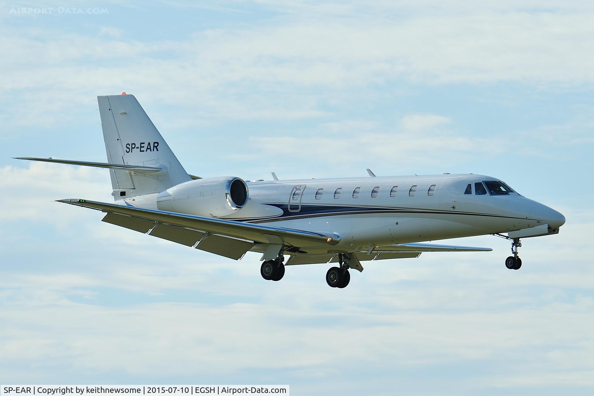 SP-EAR, 2008 Cessna 680 Citation Sovereign C/N 680-0213, Nice Visitor.