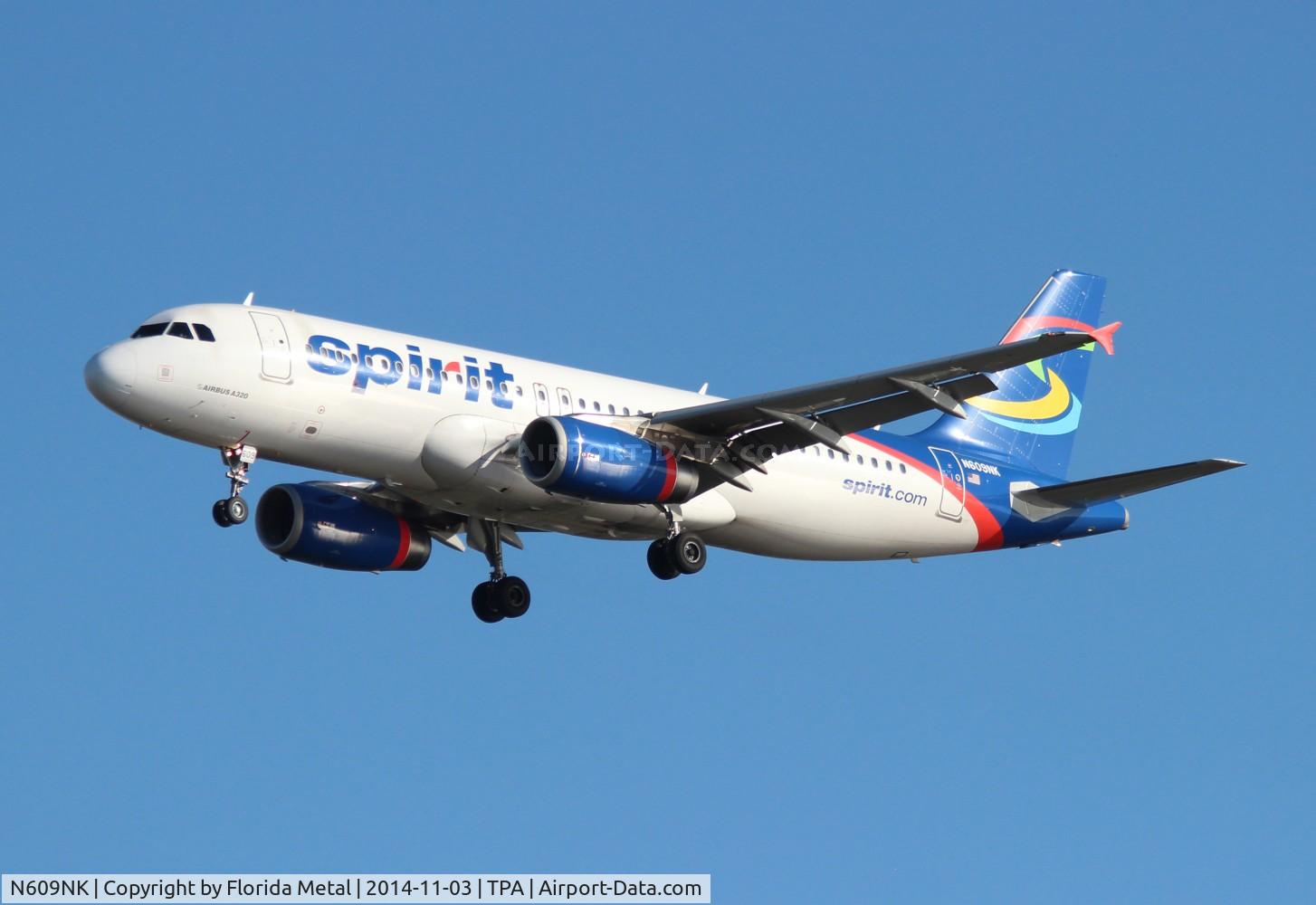 N609NK, 2011 Airbus A320-232 C/N 4951, Spirit