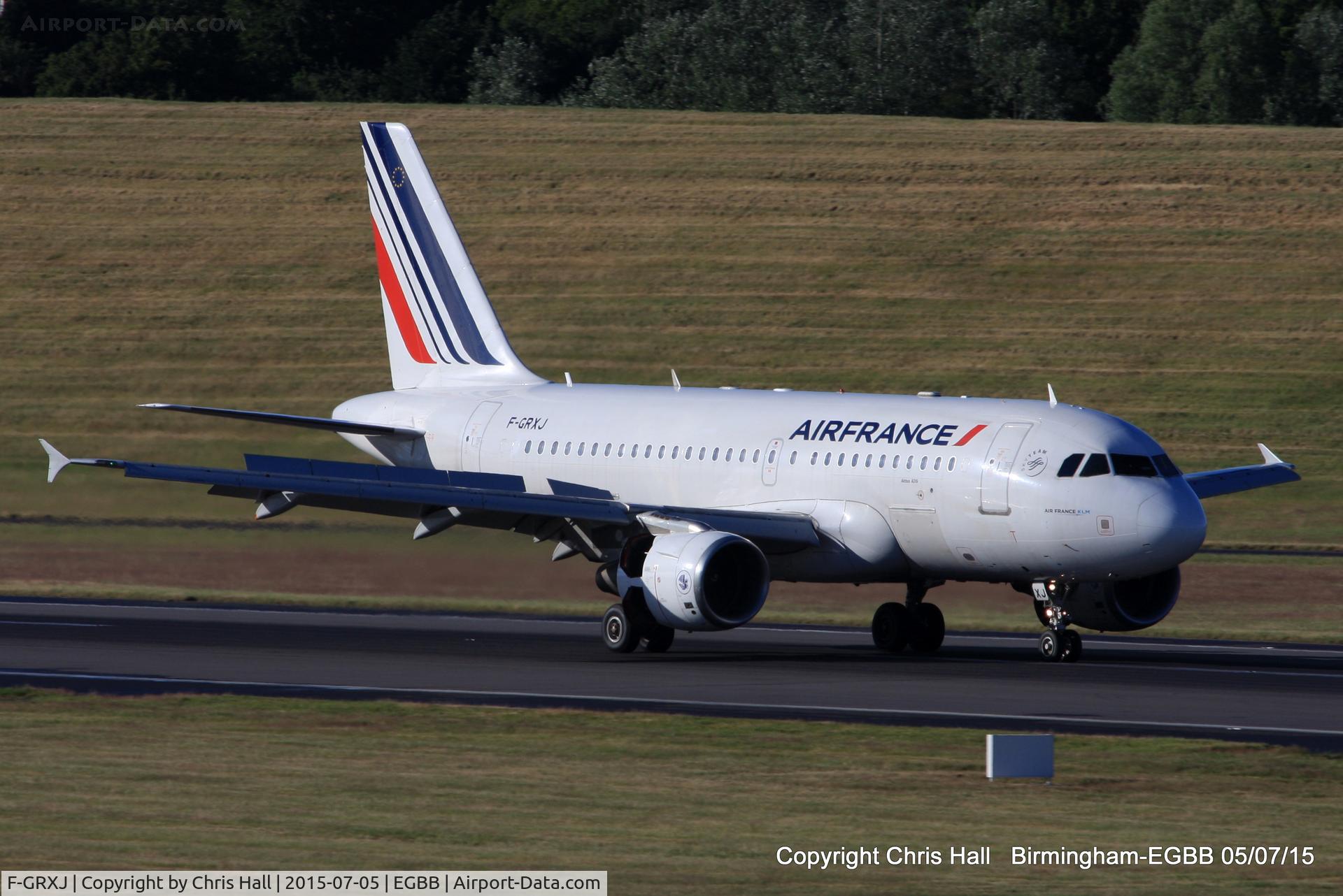 F-GRXJ, 2005 Airbus A319-115LR C/N 2456, Air France