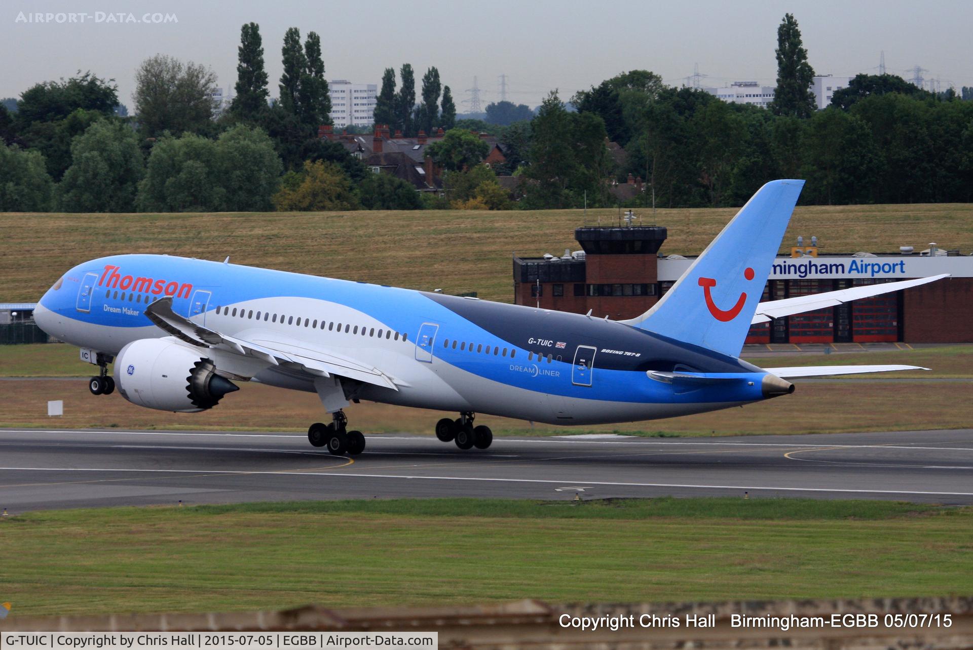 G-TUIC, 2013 Boeing 787-8 Dreamliner C/N 34424, Thomson