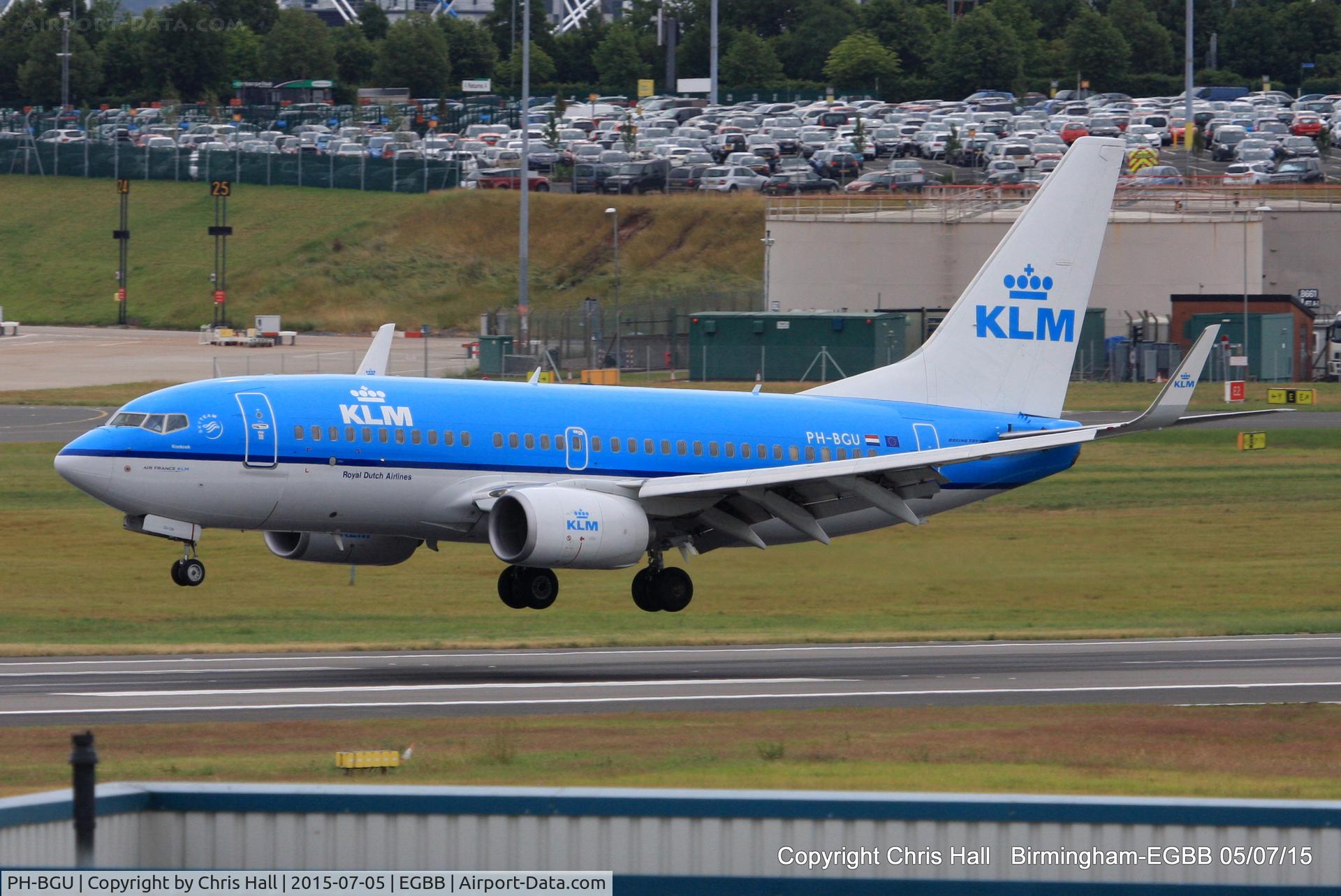 PH-BGU, 2011 Boeing 737-7K2 C/N 39257, KLM Royal Dutch Airlines