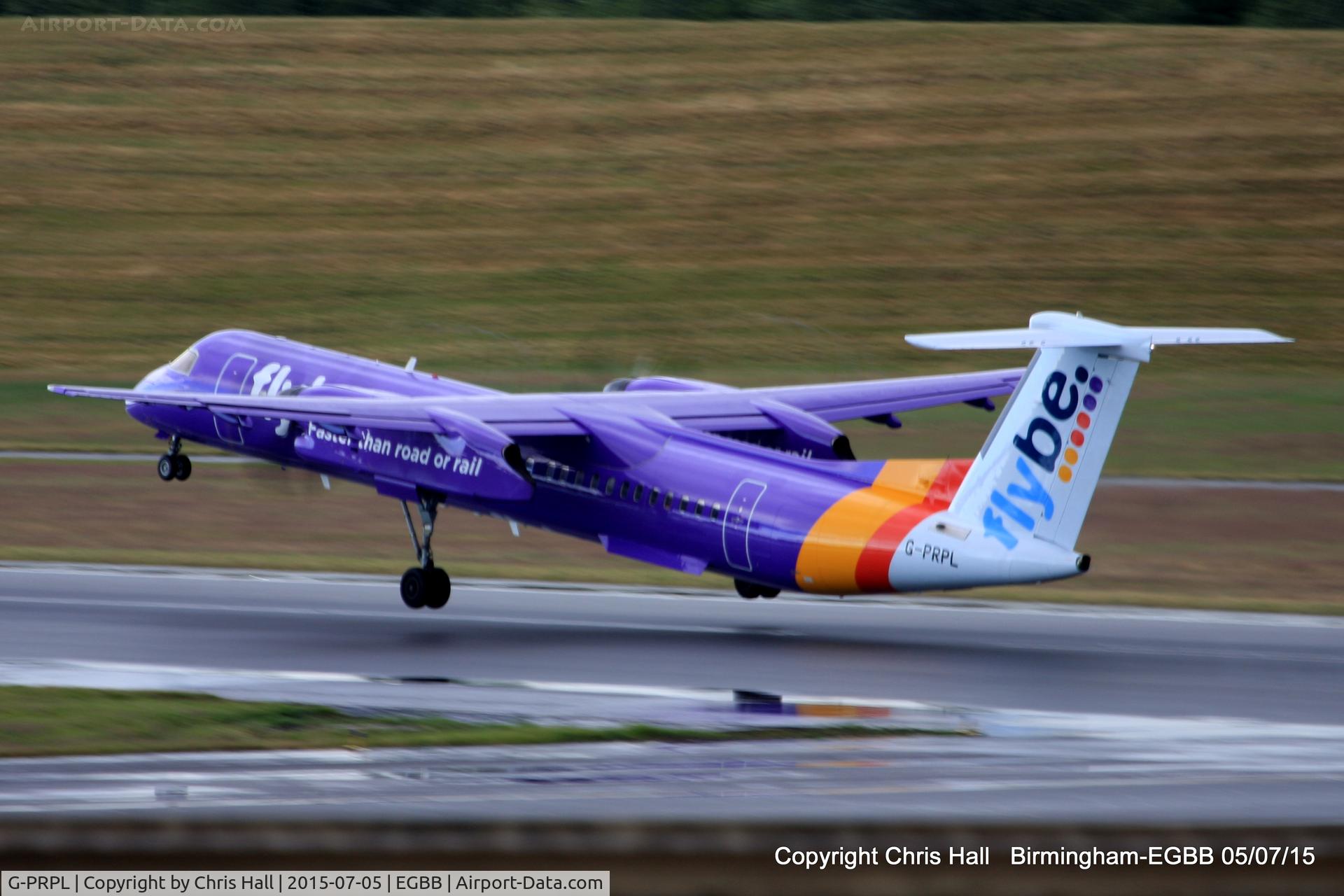 G-PRPL, 2011 Bombardier DHC-8-402 Dash 8 C/N 4380, flybe