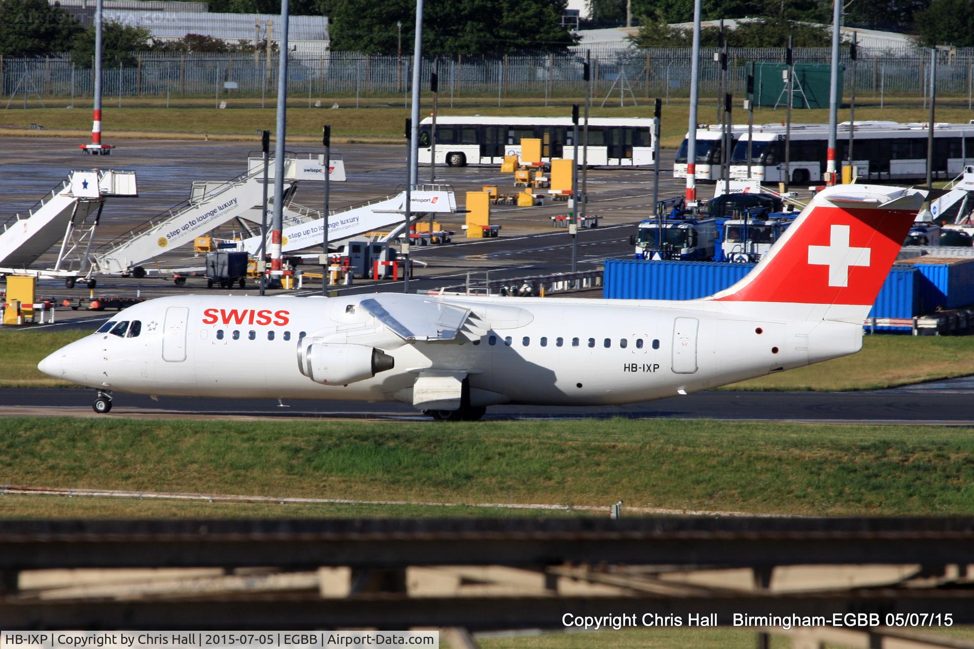 HB-IXP, 1996 British Aerospace Avro 146-RJ100 C/N E3283, Swiss