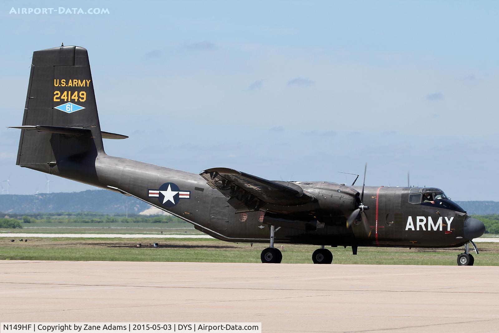 N149HF, 1962 De Havilland Canada DHC-4A Caribou C/N 85, the uncontrollable use of guns in our country because I believe we can do bette