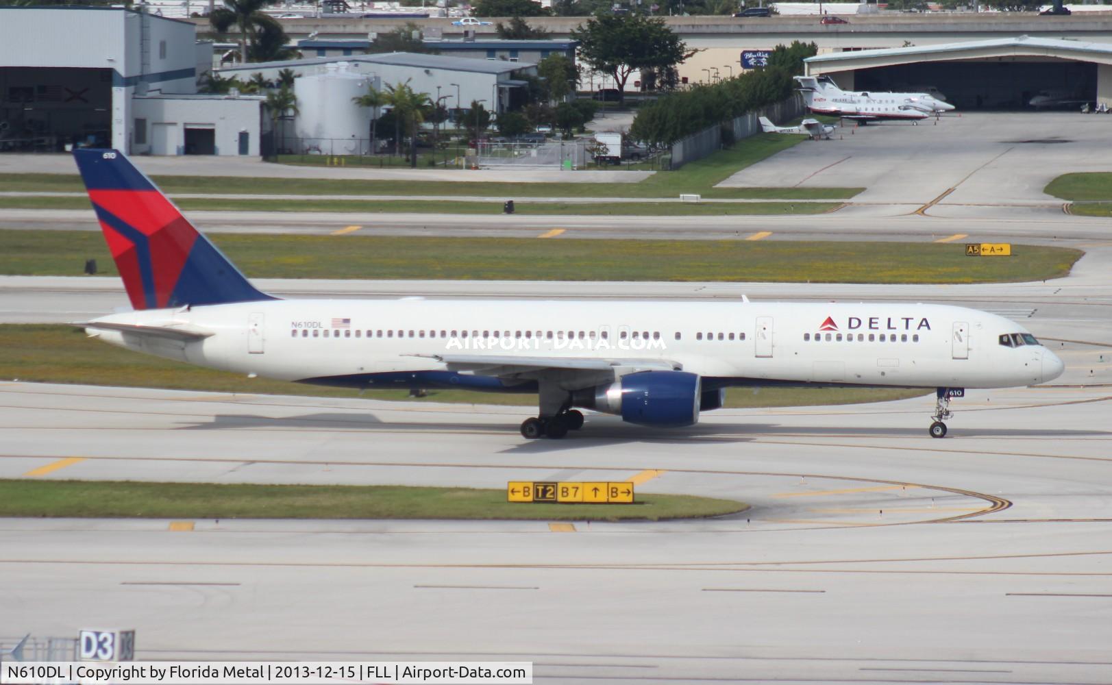 N610DL, 1985 Boeing 757-232 C/N 22817, Delta
