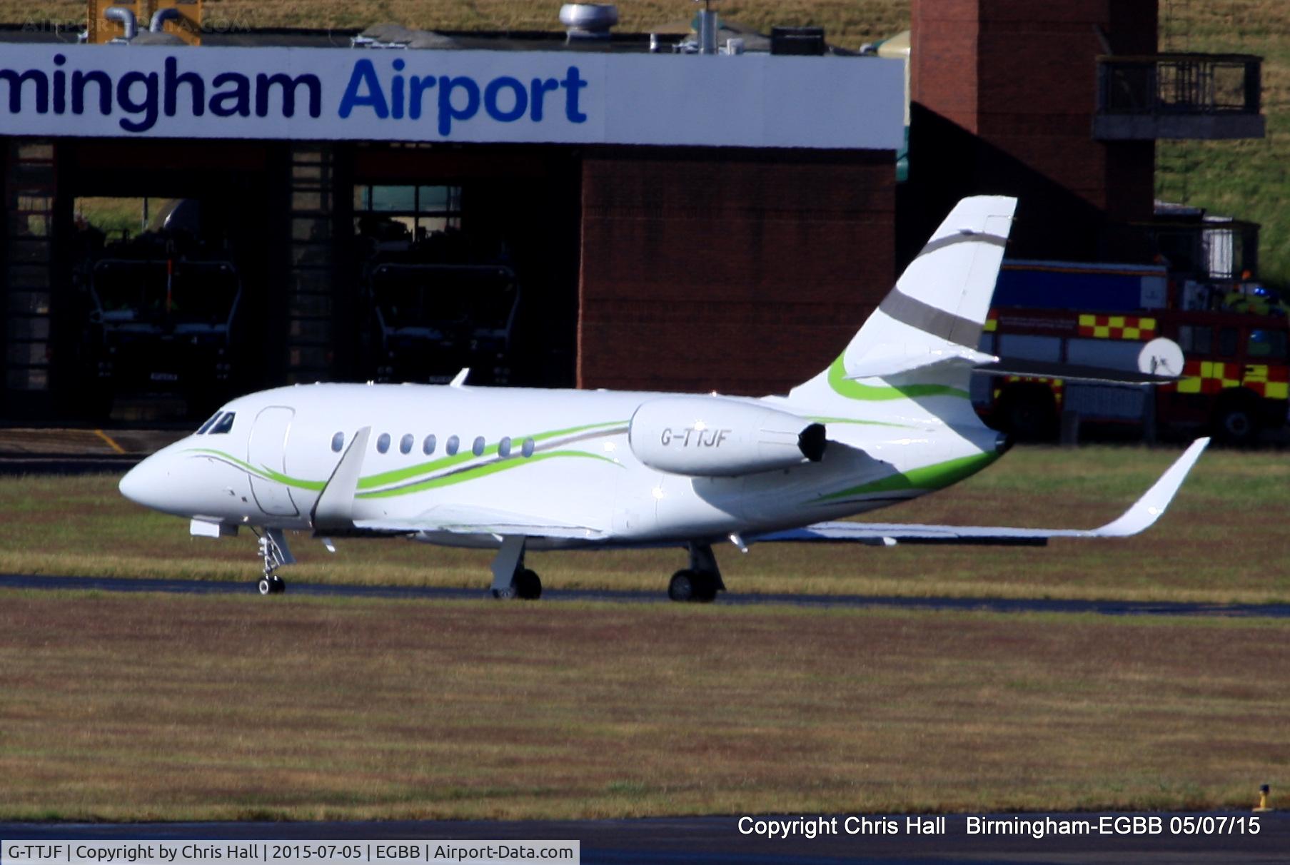 G-TTJF, 2013 Dassault Falcon 2000EX C/N 705, TAG Aviation