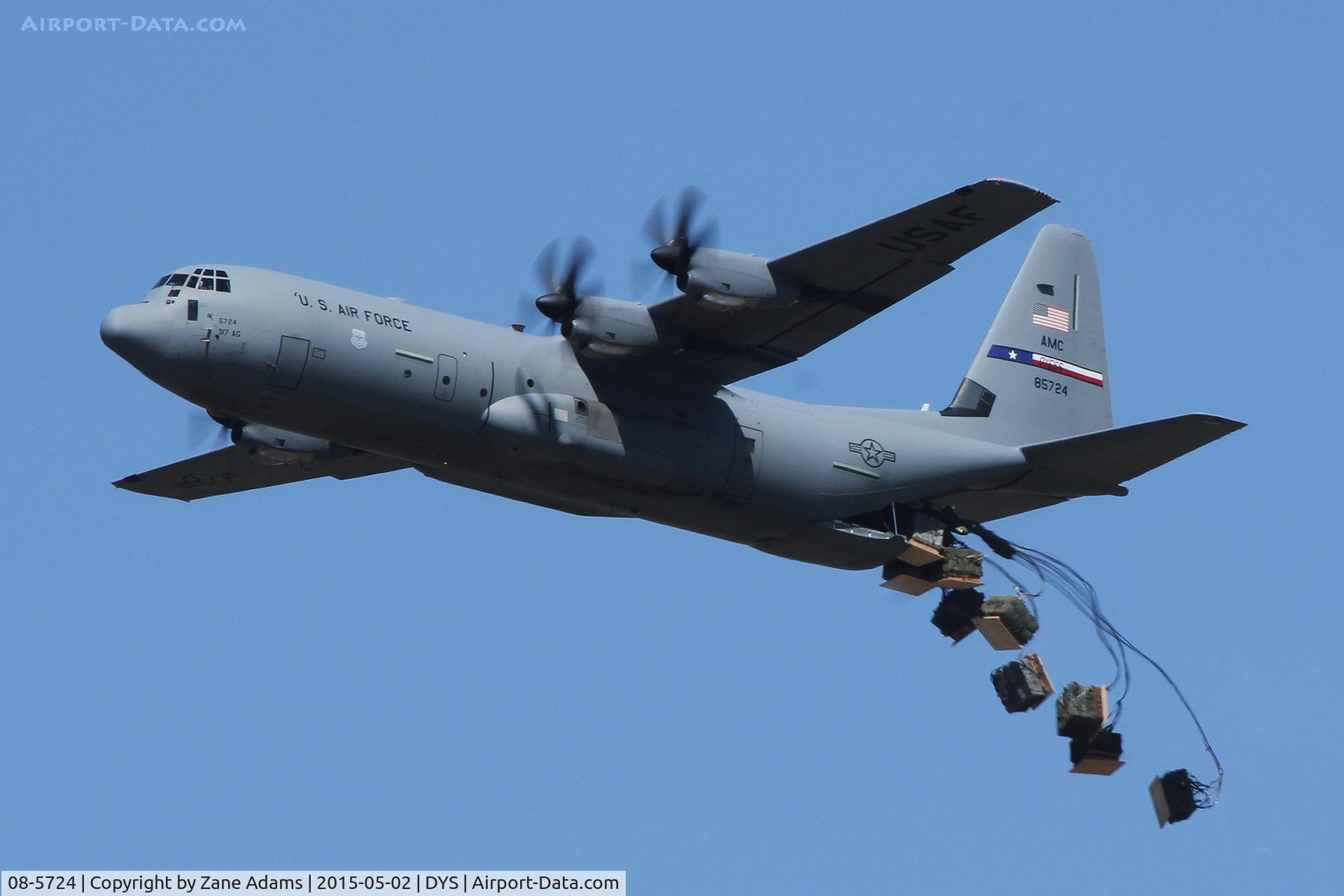 08-5724, 2008 Lockheed Martin C-130J-30 Super Hercules C/N 382-5724, At the 2015 Big Country Airshow, Dyess AFB, TX