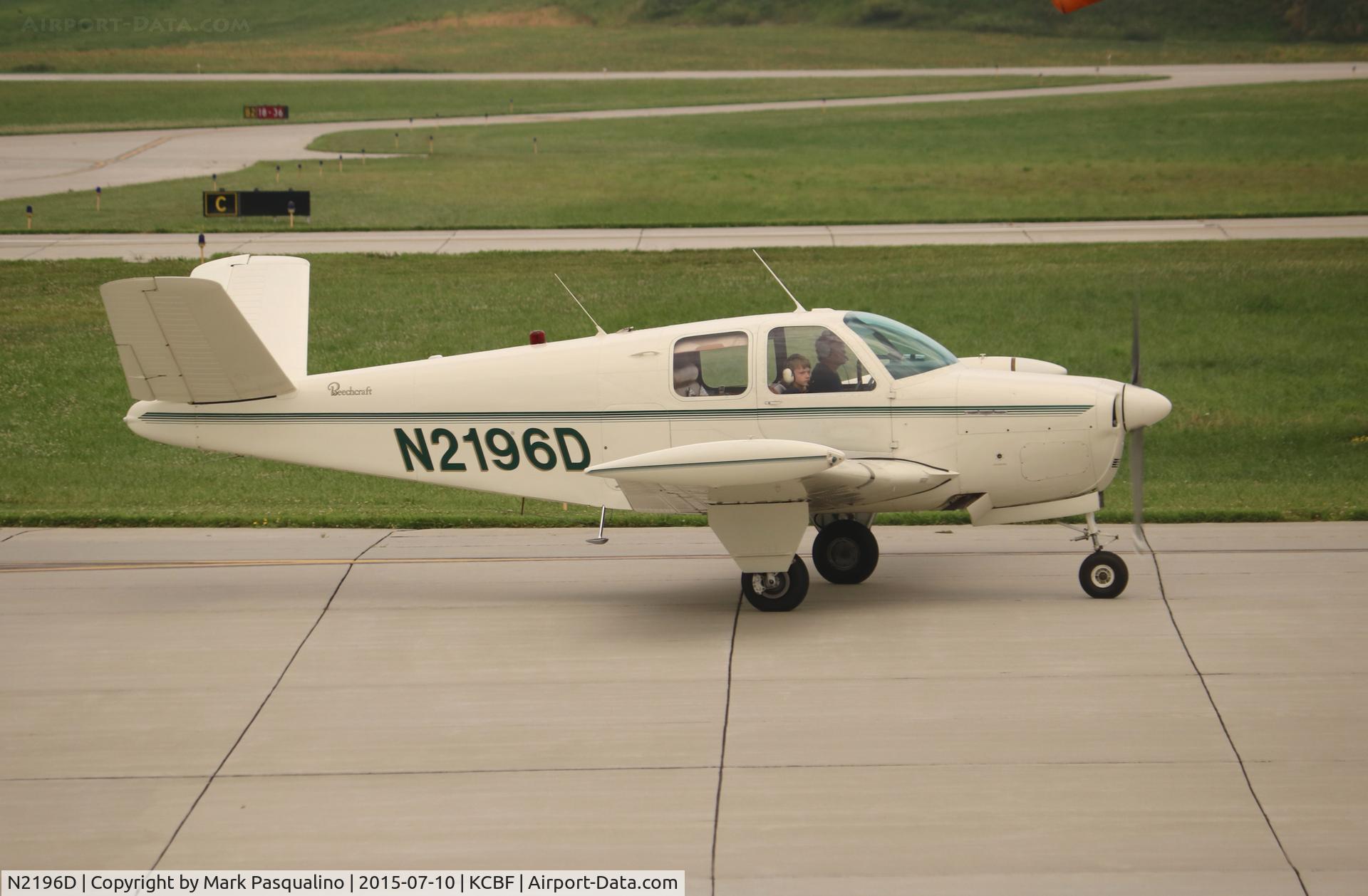 N2196D, 1953 Beech D35 C/N D-3543, Beech D35
