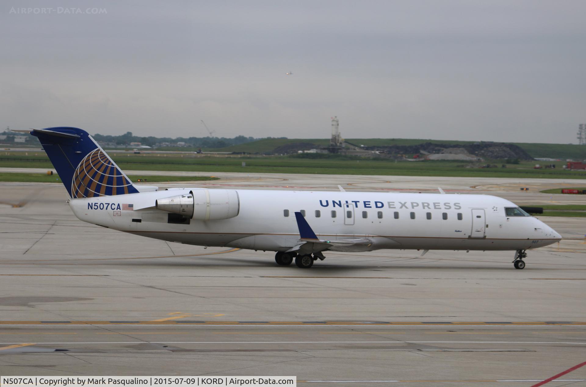 N507CA, 2003 Bombardier CRJ-200ER (CL-600-2B19) C/N 7796, CL-600-2B19