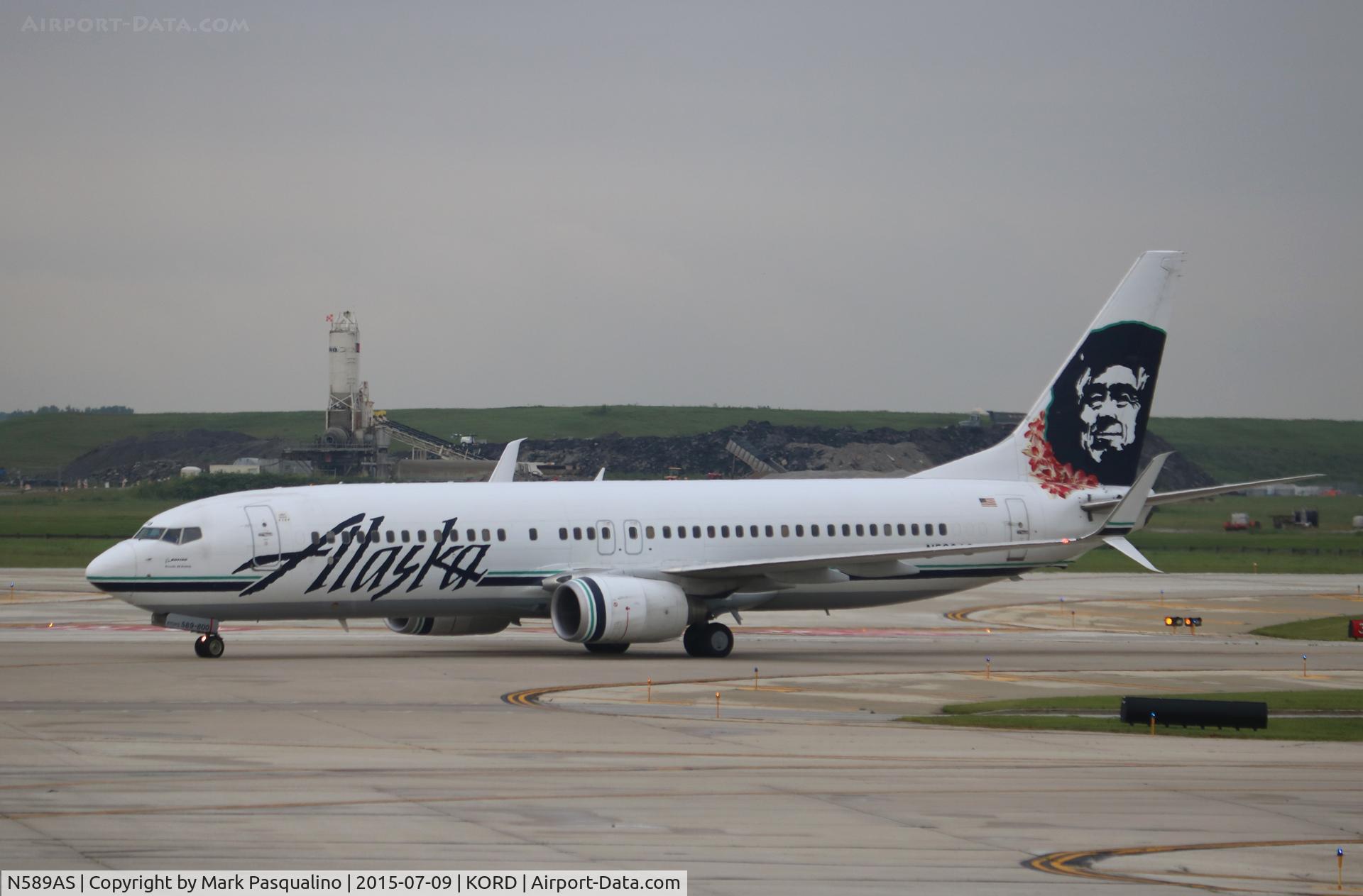 N589AS, 2007 Boeing 737-890 C/N 35686, Boeing 737-800