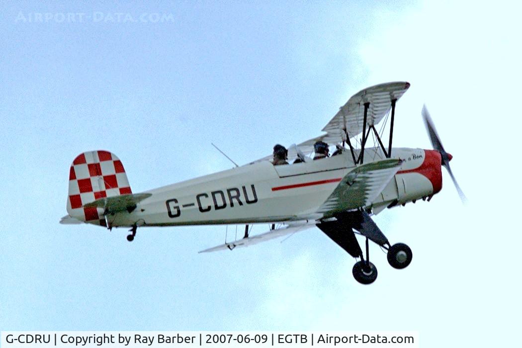 G-CDRU, 1946 CASA 1-131E Jungmann C/N 2321, CASA 1.131E Jungmann [2321] Booker~G 09/06/2007