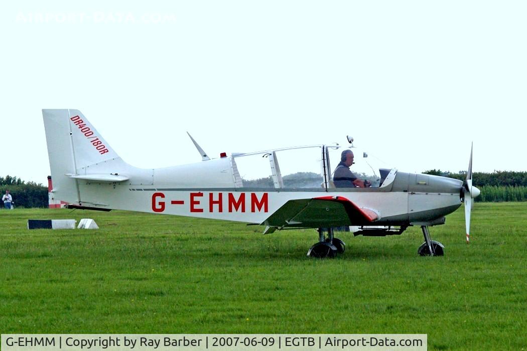 G-EHMM, 1973 Robin DR-400-180R Remorqueur Regent C/N 867, Robin DR.400/180R Remorqueur [867] Booker~G 09/06/2007
