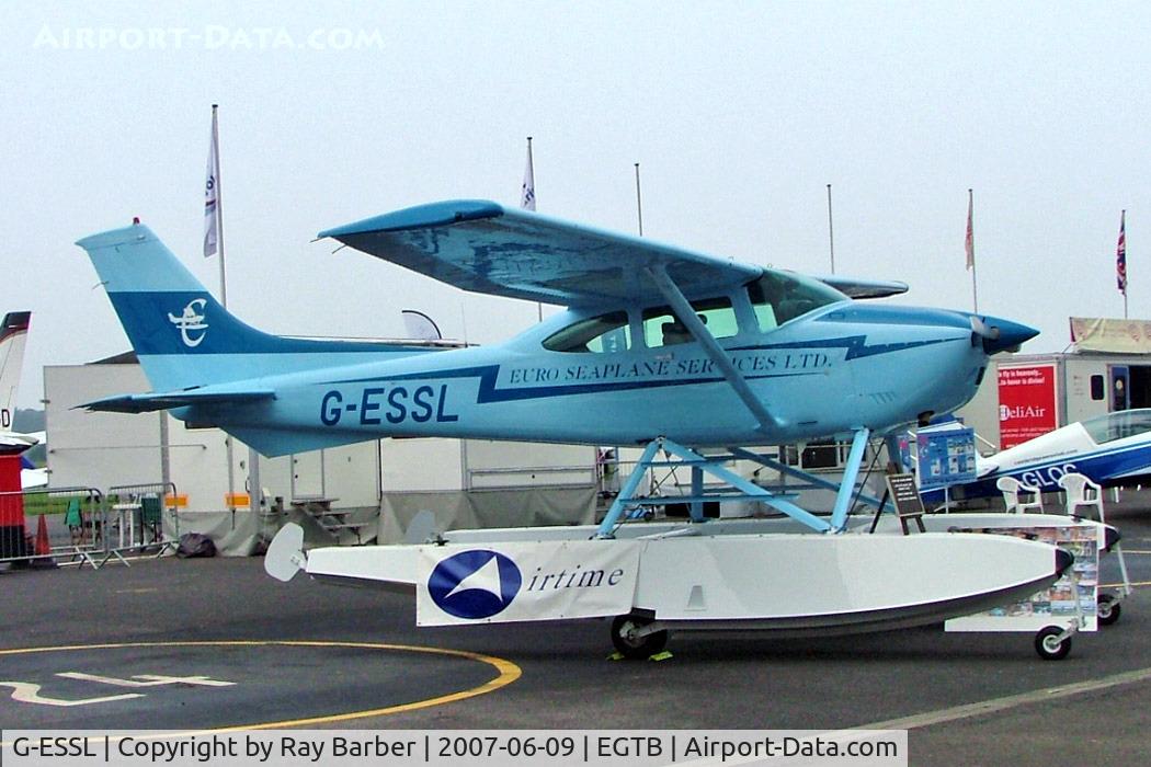 G-ESSL, 1981 Cessna 182R Skylane C/N 182-67947, Cessna 182R Skylane [182-67947] (Euro Seaplane Services Ltd) Booker~G 09/06/2007
