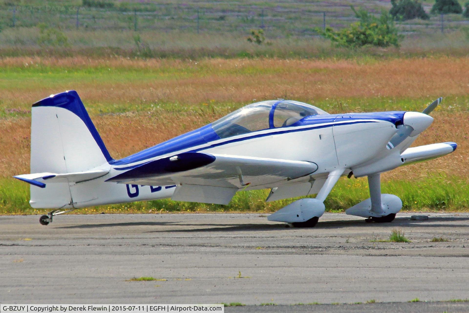 G-BZUY, 2001 Vans RV-6 C/N PFA 181A-13471, RV-6, Haverfordwest based, seen parked up.