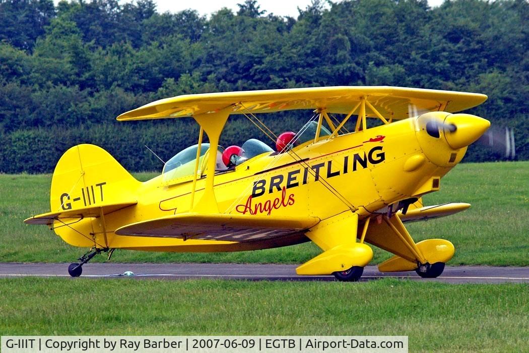 G-IIIT, 1980 Aerotek Pitts S-2A Special C/N 2222, Aerotek S-2A Special [2222] Booker~G 09/06/2007