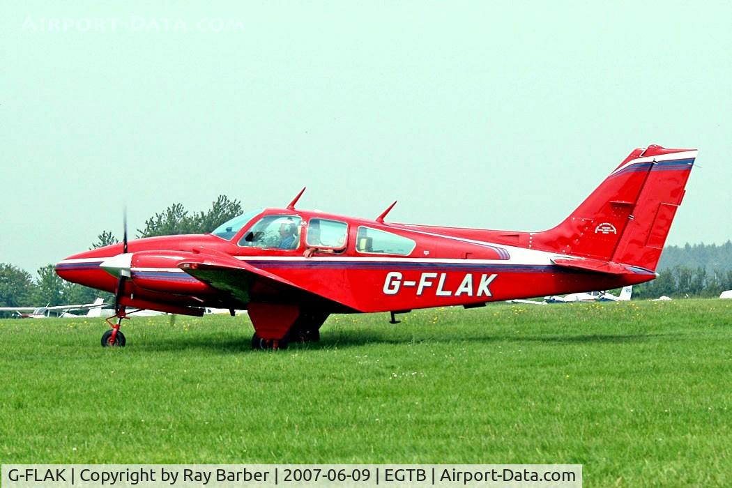G-FLAK, 1978 Beech E-55 Baron Baron C/N TE-1128, Beech 95-E55 Baron [TE-1128] Booker~G 09/06/2007