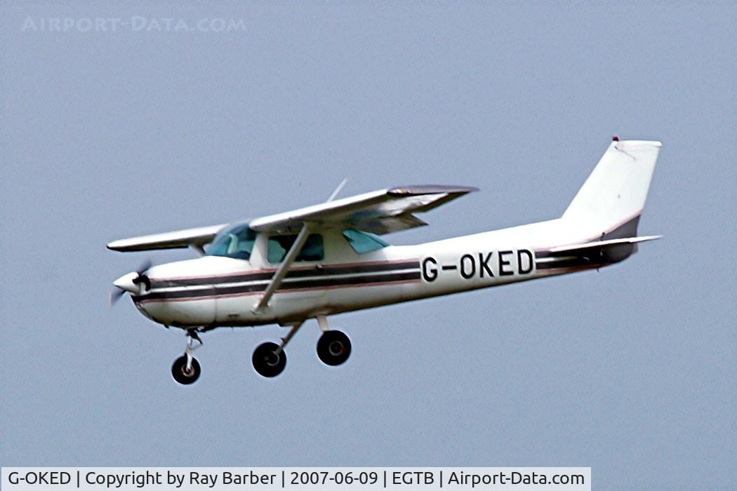G-OKED, 1973 Cessna 150L C/N 150-74250, Cessna 150L [150-74250] Booker~G 09/06/2015